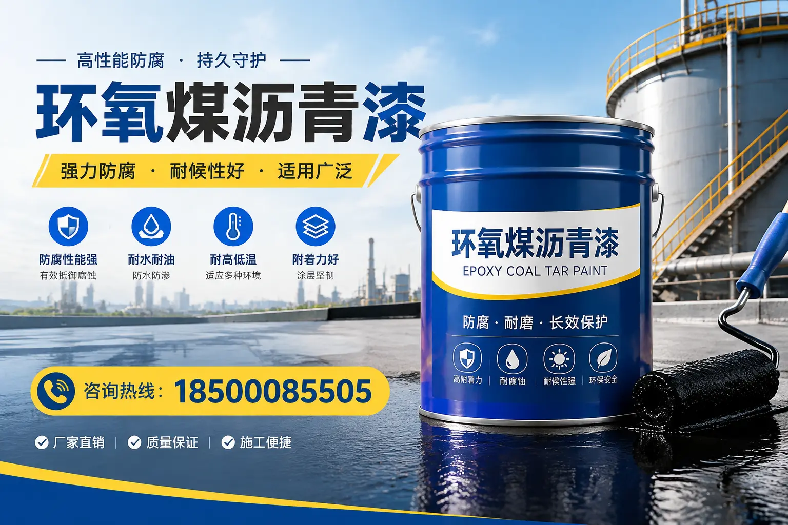 环氧煤沥青漆的储存与运输注意事项，向阳企业须知