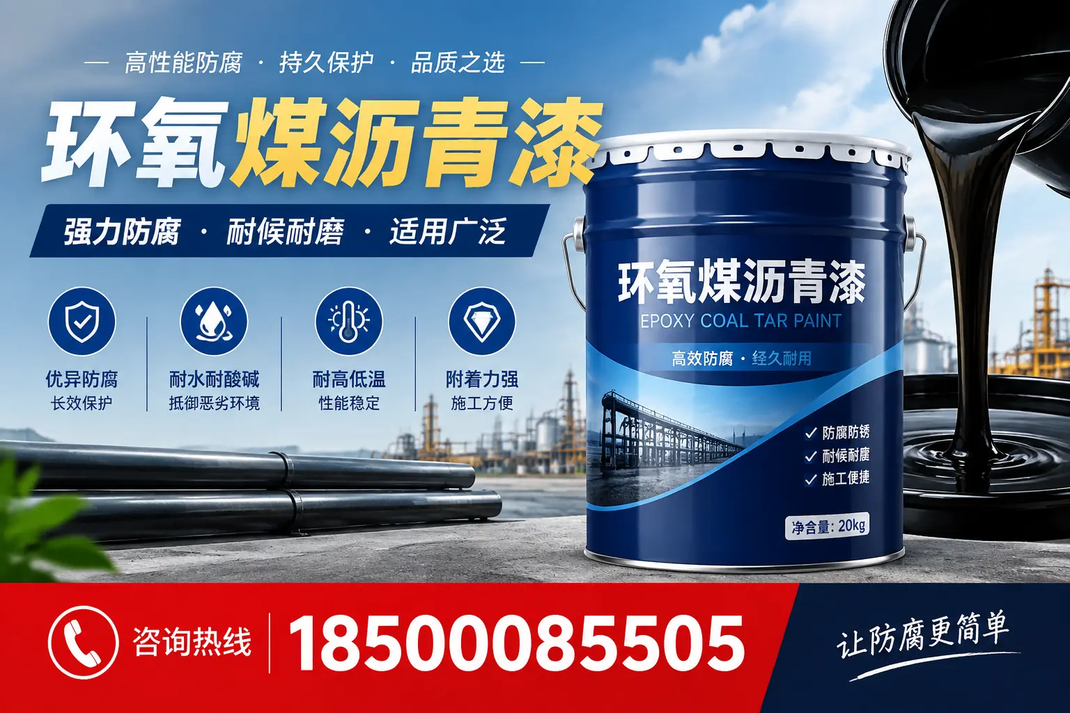 环氧煤沥青漆在不同气候条件下的表现分析,向阳适用性